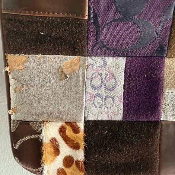 Coach Multicolor Patchwork Crossbody Bag - Picture 2 of 7